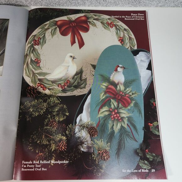 Tole Painting For the Love of Birds Book Purdy's Studio 11 Patterns Holiday - Picture 6 of 8